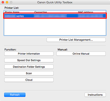 Canon Knowledge Base - Set Up Scan Folders From Quick Toolbox for Mac